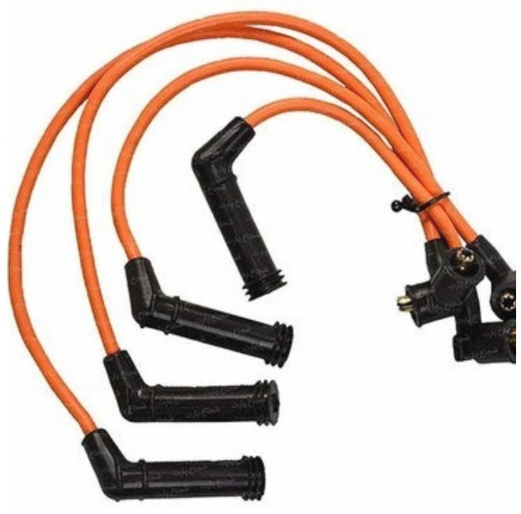 وایر تقویتی پراید زیمنس سر برنجی ۰.۸ میلی تمام سیلیکونی صفر اهم بوش