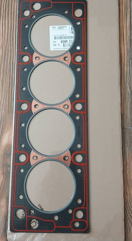 واشر سرسیلندر ۴۰۵ترک میلور اورجینال پاپیون دار مسی درجه یک