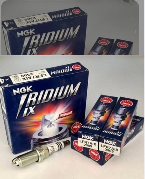 شمع سوزنی ایریدیوم پایه بلند توربو کد ۷ NGK کد LFR7AIX2309