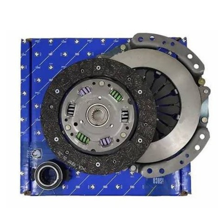 تصویر کیت کلاچ کیت کلاچ پژو 405 شامل دیسک، صفحه و بلبرینگ شرکتی ایساکو اصل 0670302799